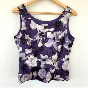 Tahari fitted tank top